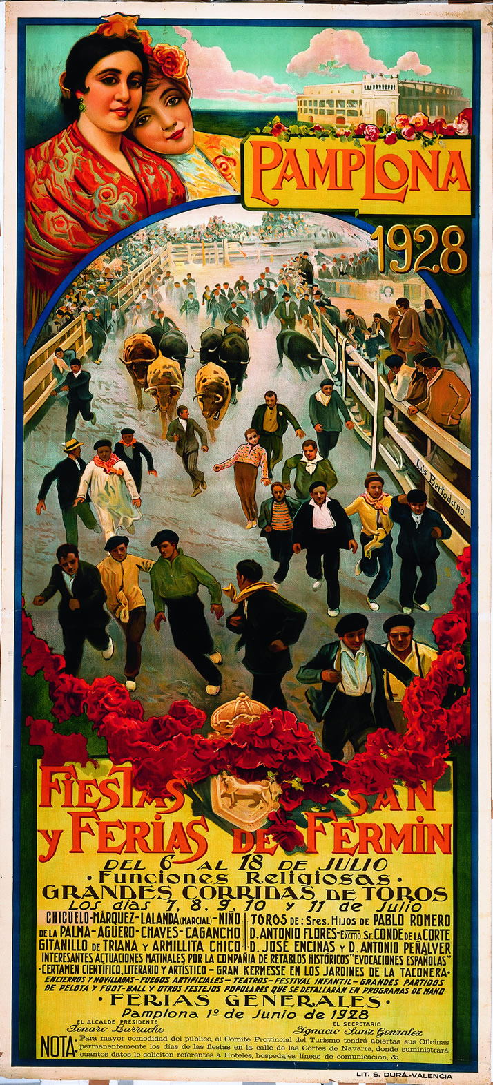 Fiestas en honor de San Fermín  
